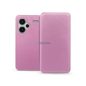 Husă cu deschidere laterală Xiaomi Redmi Note 13 Pro+ - Flip Dual Pocket - roz