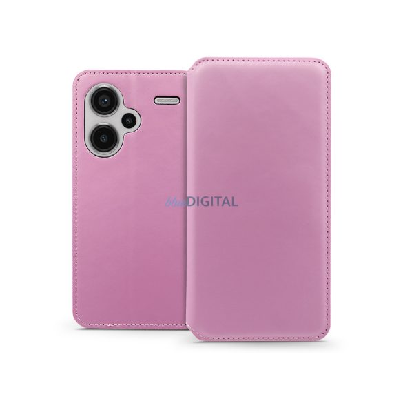 Husă cu deschidere laterală Xiaomi Redmi Note 13 Pro+ - Flip Dual Pocket - roz