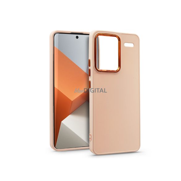 Husa spate din silicon Xiaomi Redmi Note 13 Pro+ 5G - Cadru - roz