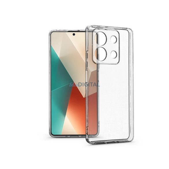 Xiaomi Redmi Note 13 5G silicon Husă spate cu protecțiede cameră - Premium Clear Husă Box -transparent