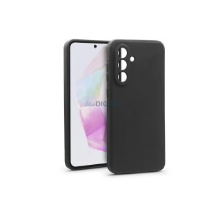 Haffner Matt silicon caz - Samsung SM-A366 Galaxy A36 5G - negru