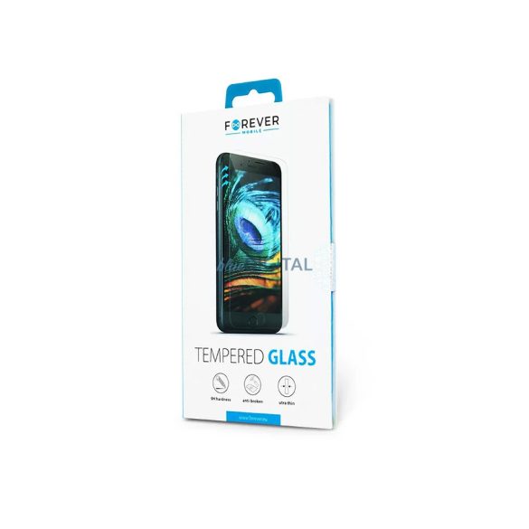 Samsung SM-A556 Galaxy A55 folie de protecție pentru ecran din Folie securizată - Forever Tempered sticlă 2.5D - transparent