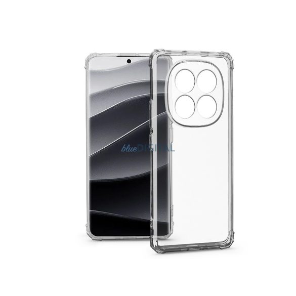 Haffner Anti Shock silicon caz - Xiaomi Redmi Notă 14 Pro 5G / Notă 14 Pro + 5G - transparent
