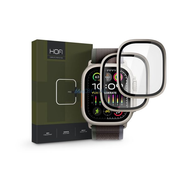 HOFI Glass Pro+ - Apple Watch Ultra 1/2 (49 mm) folie de sticlă - 2 buc/cs - titan