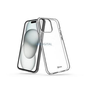 Husa din silicon Apple iPhone 15 - Roar All Day Full 360 - transparenta