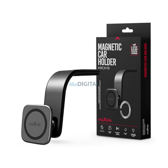 Suport auto magnetic Maxlife care poate fi amplasat pe bord - Suport auto magnetic Maxlife MXCH-15 - negru