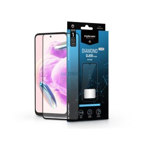 Protector de ecran din sticla securizata Xiaomi Redmi Note 12S - MyScreen Protector Diamond Glass Lite Edge2.5D Full Glue - negru