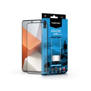 Xiaomi Redmi Note 13 Pro+ ecran de protecție din Folie securizată pentru ecran curbat - MyScreen protecțieDiamond sticlă Edge3D - negru