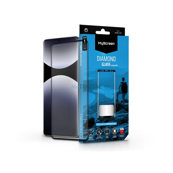 MyScreen Diamond Glass Edge 3D - Xiaomi Redmi Note 14 Pro/Note 14 Pro+ Film de sticlă 5G pentru ecran curbat