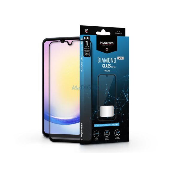 MyScreen Diamond Glass Lite Edge2.5D Full Glue - Samsung SM-A266 Galaxy A26 folie de sticlă