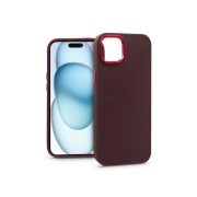 Husa din silicon Apple iPhone 15 Plus - Cadru - violet