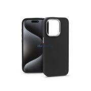 Husa din silicon Apple iPhone 15 Pro - Cadru - negru