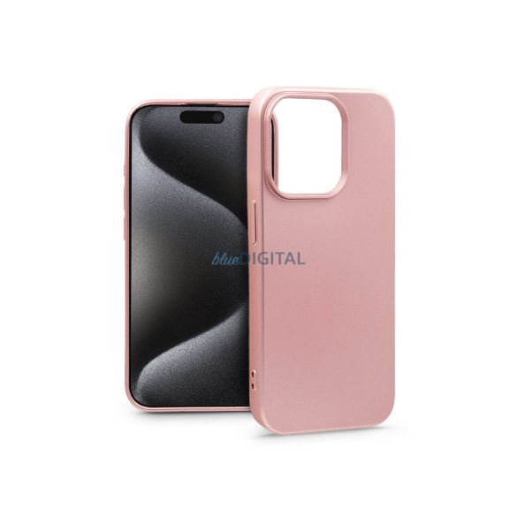 Husa din spate Apple iPhone 15 Pro - metalizata - roz