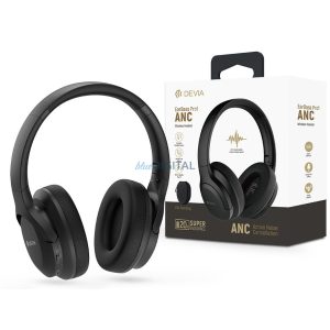 Devia EarBass Pro1 ANC Căști stereo Bluetooth cu microfon încorporat - negru