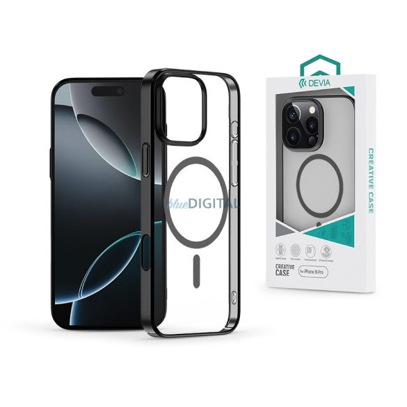 Carcasă Devia Glimmer Magnetic Series - Apple iPhone 16 Pro - negru