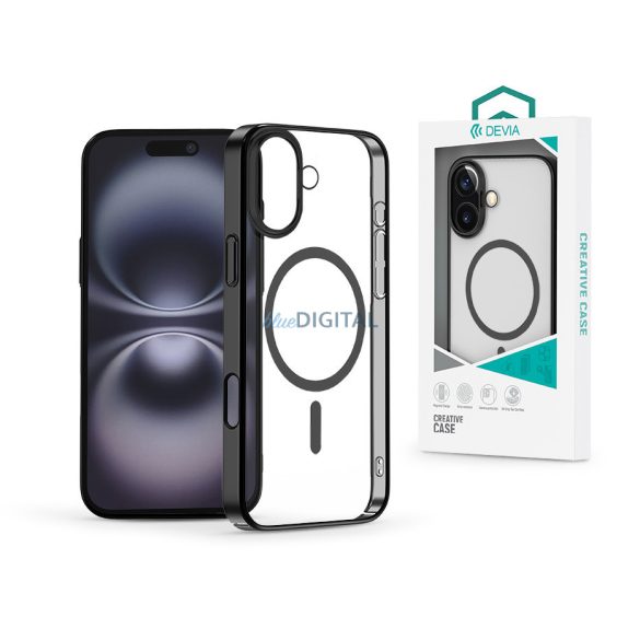 Carcasă Devia Glimmer Magnetic Series - Apple iPhone 16 Plus - negru