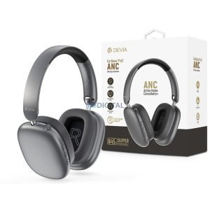 Devia EarBass Pro2 ANC Căști stereo Bluetooth cu microfon încorporat - gri