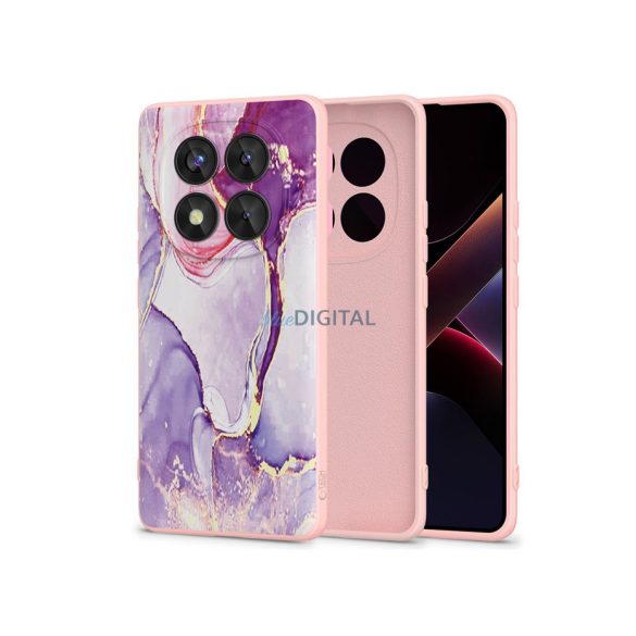 Carcasă din silicon Tech-Protect Icon - Xiaomi Redmi Note 14 Pro 5G/Poco X7 5G - marmură