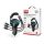 Transmițător FM Bluetooth / încărcător brichetă XO - USB + Type-C + MP3/FLAC/APE +Pendrive/Cititor de carduri TF - Încărcător auto XO BCC07 3in1 - negru