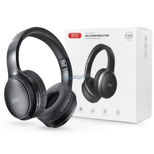 Căști stereo Bluetooth fără fir XO cu microfon încorporat - XO BE41 Căști fără fir ANC Reducere zgomot - negru