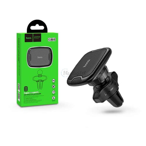 Suport universal pentru aerisire PDA/GSM pentru mașină - HOCO CA65 Super Magnetic Holder - negru