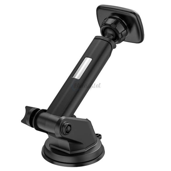 Suport auto universal pentru bord/parbriz magnetic PDA/GSM - Suport auto HOCO CA67 Super Magnetic - negru