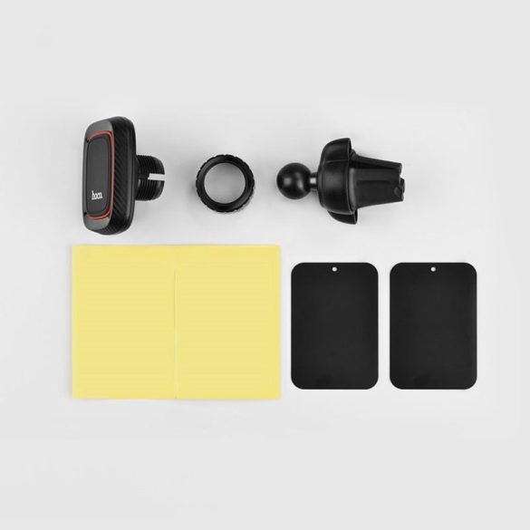 Suport magnetic pentru ieșire de aer universal HOCO - Suport magnetic pentru ieșire de aer HOCO CA23 Lotto Series - negru