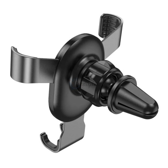 Suport auto universal pentru aerisire PDA/GSM pentru dispozitive de 4,5-6,7" - Suport metalic pentru mașină HOCO CA56 Plus - negru