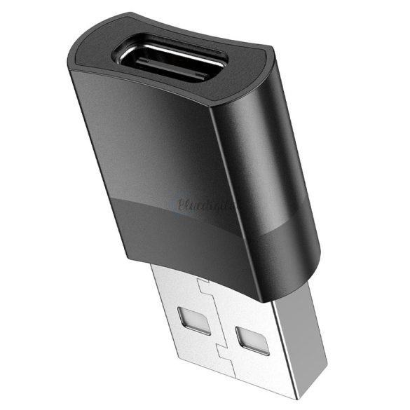 USB Type-C - Adaptor USB OTG - HOCO UA17 - negru