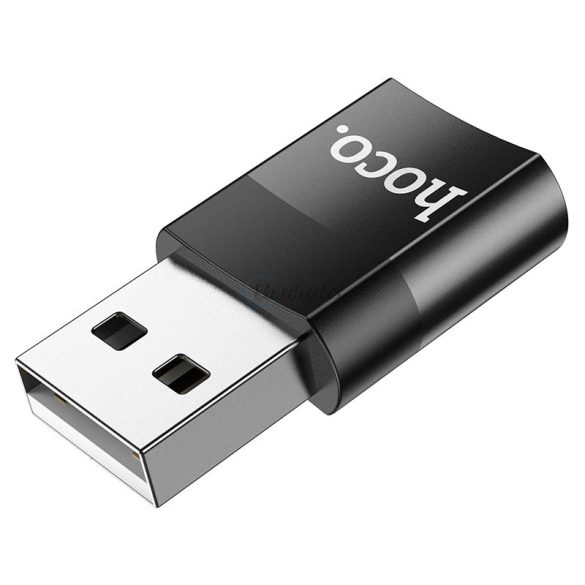 USB Type-C - Adaptor USB OTG - HOCO UA17 - negru