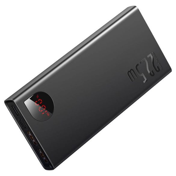 Powerbank Baseus Adaman Metal, 10000 mAh, 22,5 W (negru)