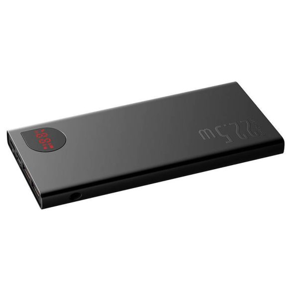 Powerbank Baseus Adaman Metal, 10000 mAh, 22,5 W (negru)