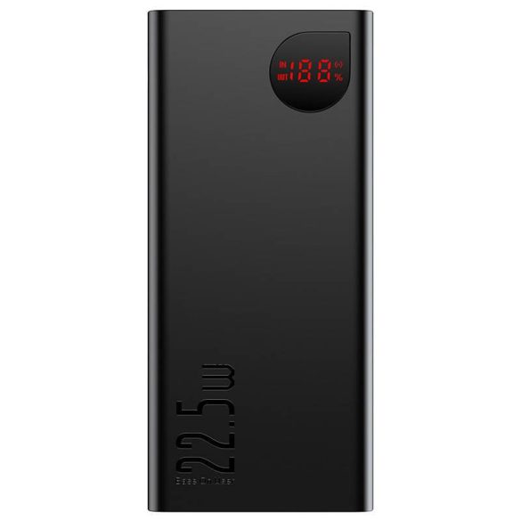 Baseus Adaman Metal Powerbank, 20000mAh, 22.5W (negru)