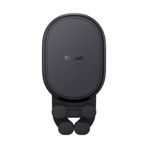 Baseus Stable Pro Suport și încărcător wireless pentru telefoane auto, 15W (negru)