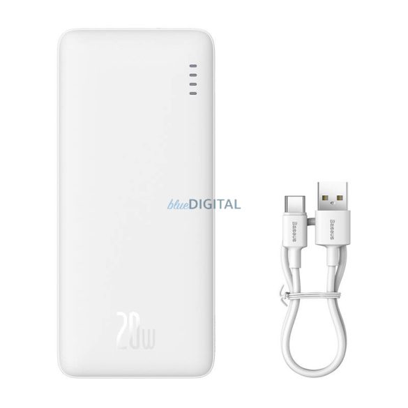 Baseus Airpow powerbank 10000 mAh 20W - alb