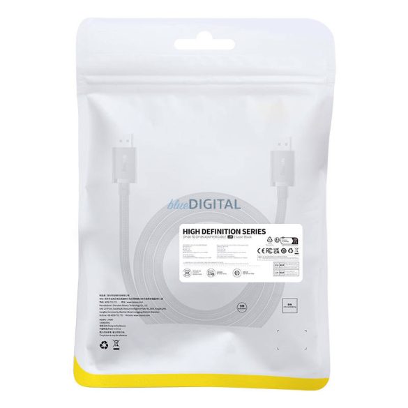 Cablu DP 8K-DP 8K Baseus High Definition 2m (negru)