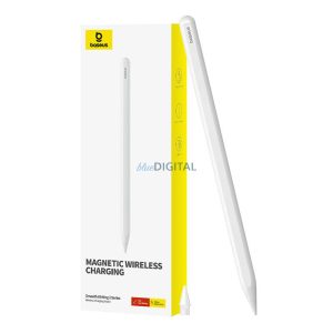 Stylus activ Baseus Smooth Writing Series cu încărcare wireless (alb)