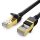 Cablu de rețea Ethernet RJ45 UGREEN NW107, Cat.7, STP, 15m (negru)