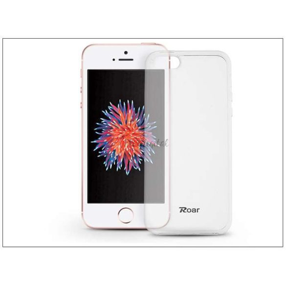 Husa din silicon Apple iPhone 5/5S/SE - Roar All Day Full 360 - transparenta