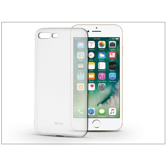 Husă din silicon Apple iPhone 7 Plus/iPhone 8 Plus - Roar All Day Full 360 - transparentă