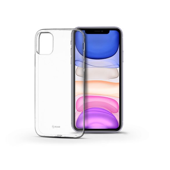 Apple iPhone 11 Silicon Husă - Roar All Day Full 360 - transparent