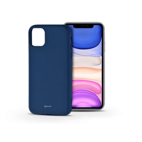 Apple iPhone 11 Silicon Husă - Roar All Day Full 360 - Albastru