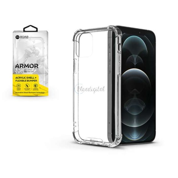 Apple iPhone 12 Pro Max Silicon Husă - Roar Armor Gel - Transparent