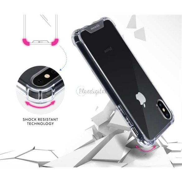 Apple iPhone 12 Pro Max Silicon Husă - Roar Armor Gel - Transparent