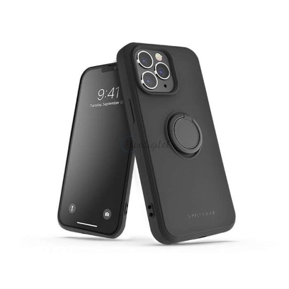 Husa din silicon Apple iPhone 13 - Roar Amber - neagra
