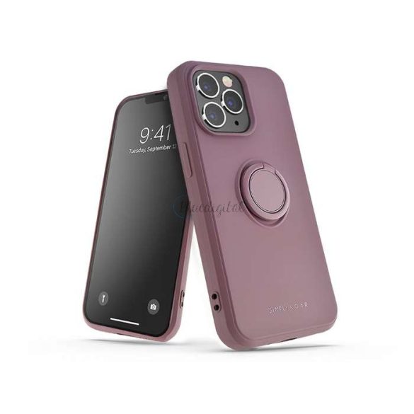 Husa din silicon Apple iPhone 13 Pro Max - Roar Amber - violet