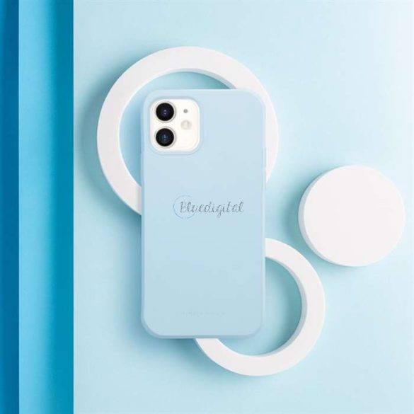 Husa din silicon Apple iPhone 13 - Roar Space - albastru deschis