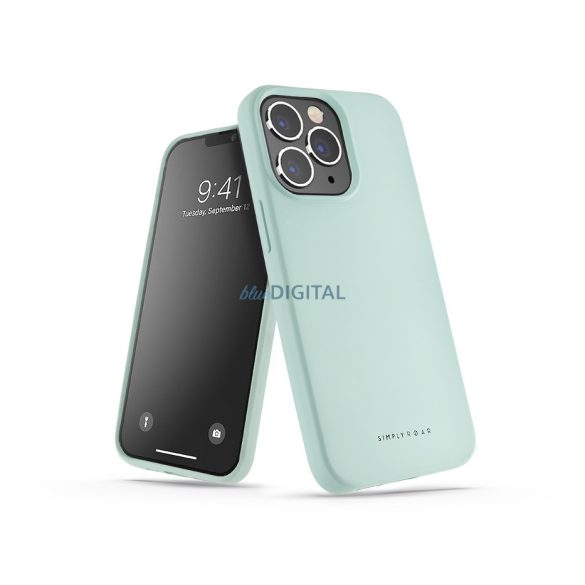 Husa din silicon Apple iPhone 11 - Roar Space - albastru deschis