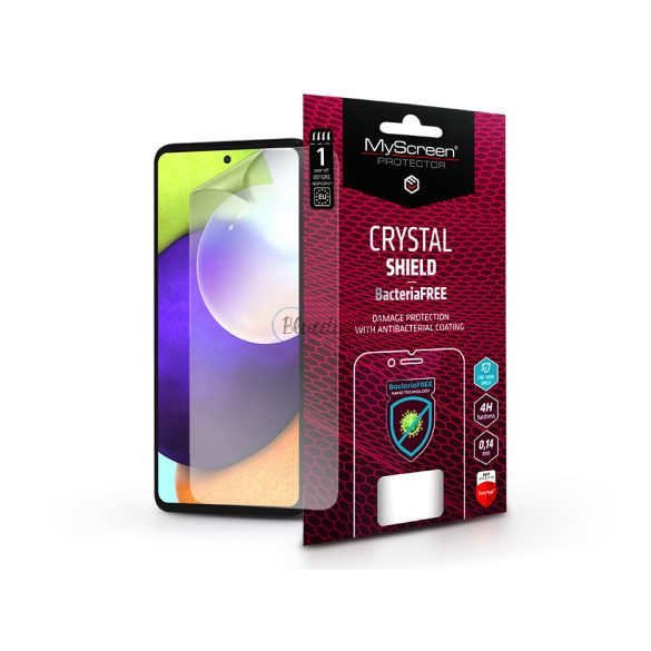 Protector de ecran Samsung A525F Galaxy A52/A52 5G/A52s/A53 - MyScreen ProtectorCrystal Shield BacteriaFree - 1 buc/pachet - transparent