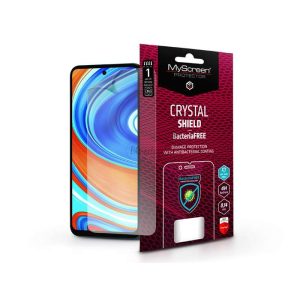 Protector de ecran Xiaomi Redmi Note 9 Pro/Note 9S/Mi 10T Lite - Protector MyScreen Crystal Shield BacteriaFree - 1 buc/pachet - transparent